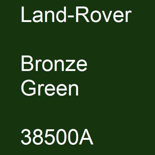 Land-Rover, Bronze Green, 38500A.